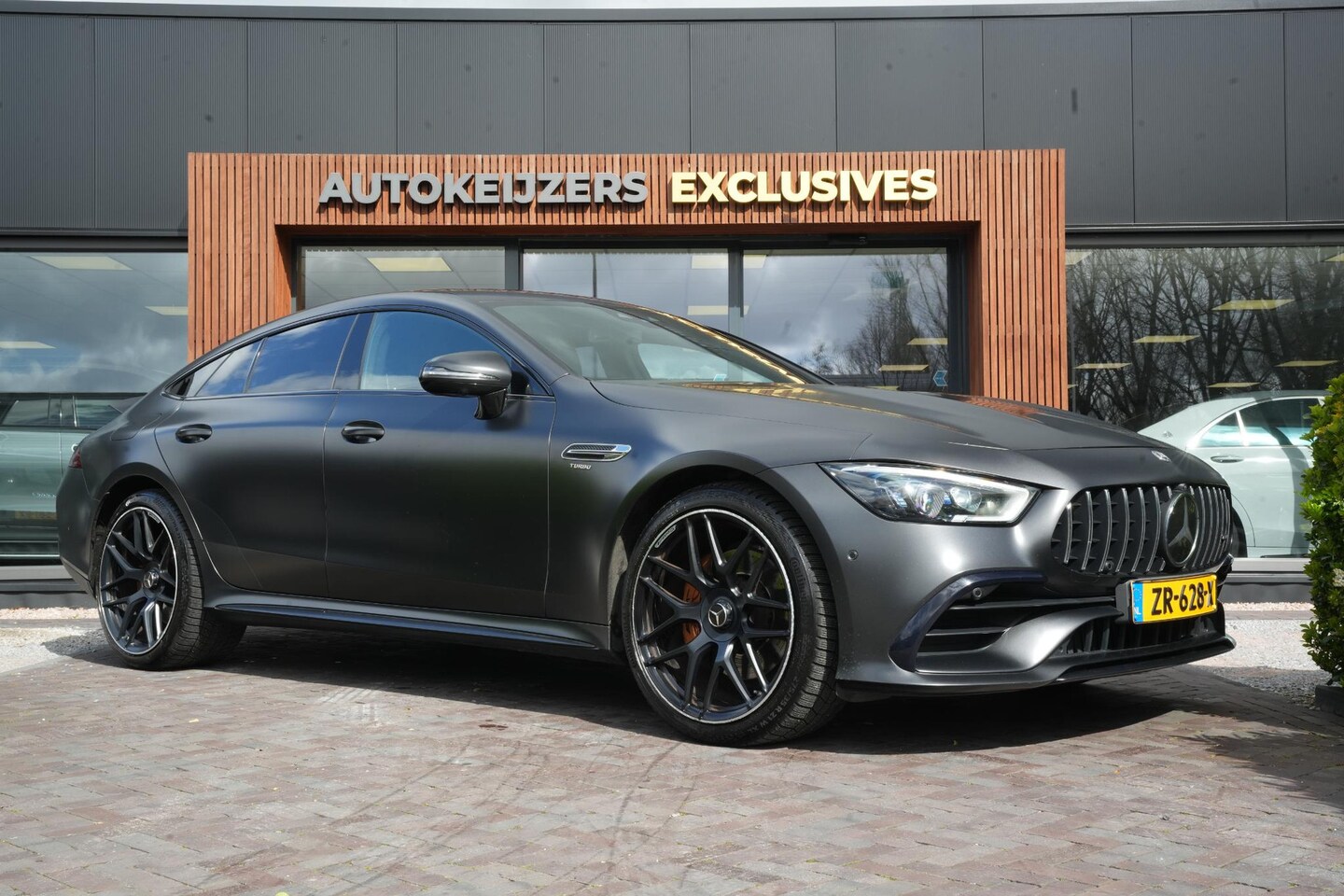 Mercedes-Benz AMG GT 4-Door Coupe - AMG 43 Premium Plus Burmester Ambient Nappa Leder Carbon Stoelvent. - AutoWereld.nl