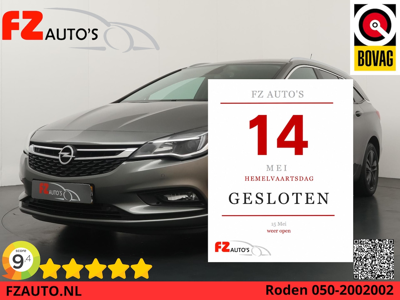 Opel Astra Sports Tourer - 1.0 Turbo 120 Jaar Edition - Navigatie - Trekhaak - Climate Controle - AutoWereld.nl
