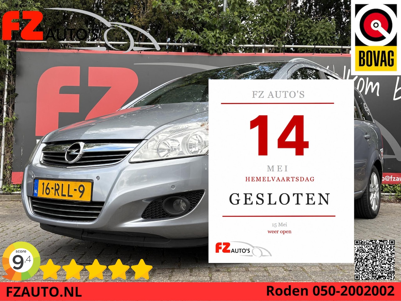 Opel Zafira - 1.8 Cosmo 7P - Navigatie - Climate Controle - Trekhaak - Lederen Bekleding - AutoWereld.nl