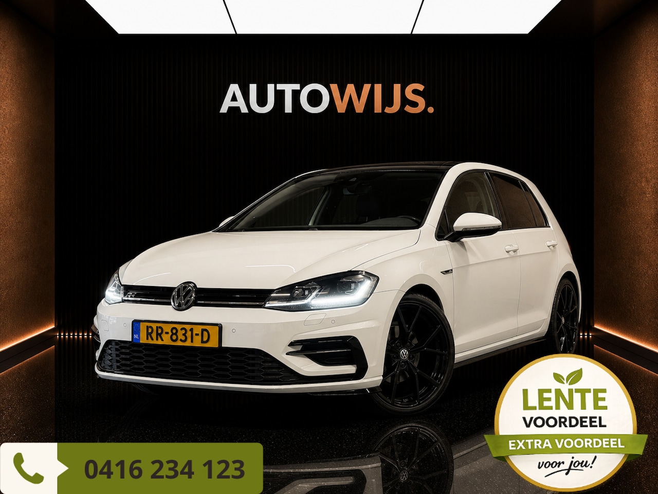 Volkswagen Golf - 1.5 TSI Highline Business R-Line|PANO|LED|LEDER|CARPLAY|GOED ONDERHOUDEN| - AutoWereld.nl
