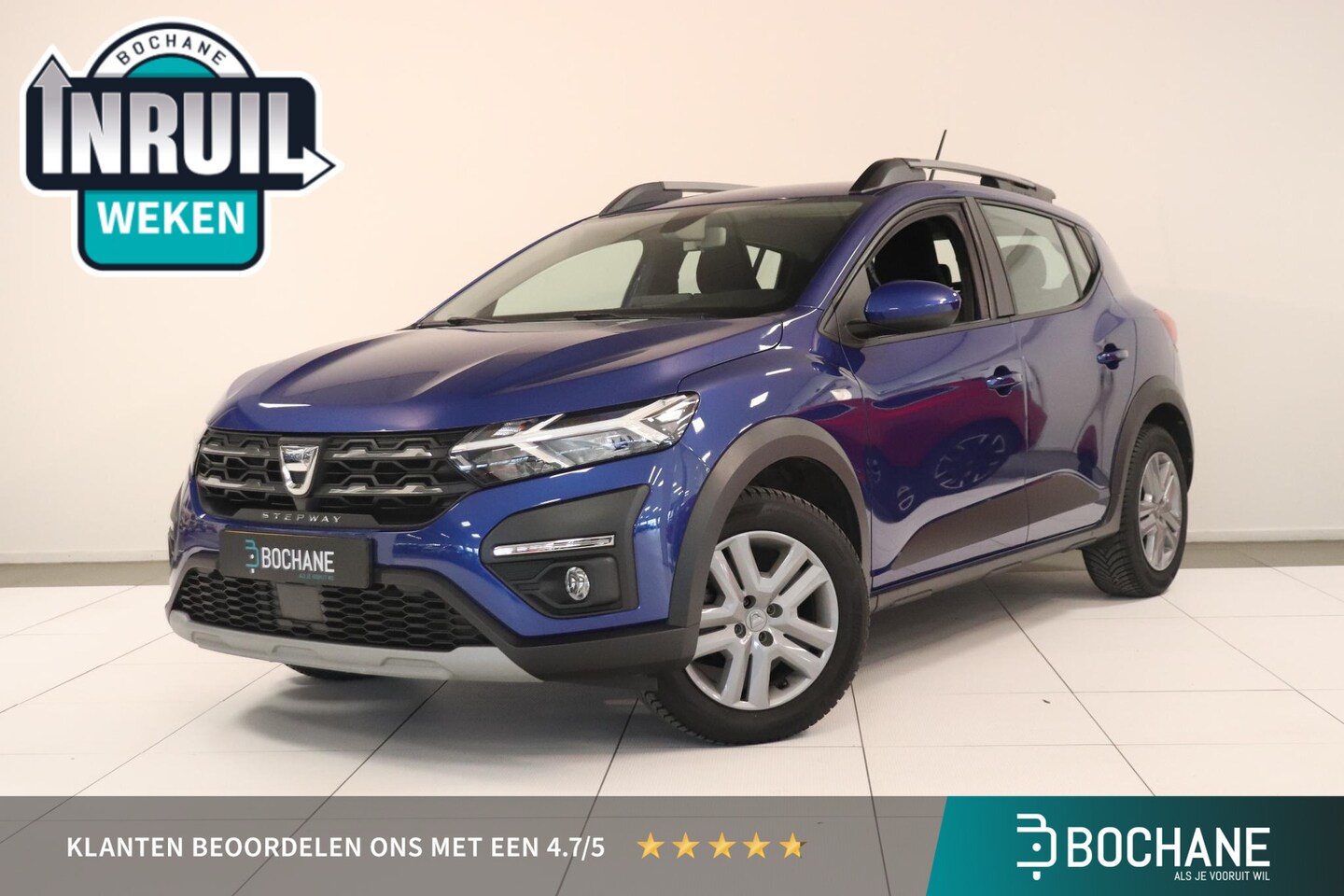Dacia Sandero Stepway - 1.0 TCe 100 Bi-Fuel Comfort | Airco | Parkeersensor | AppleCarplay AndroidAuto navigatie | - AutoWereld.nl