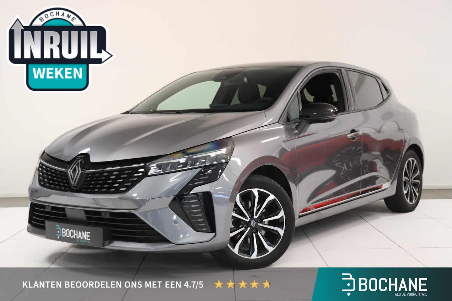 Renault Clio - 1.6 E-Tech Full Hybrid 145 techno | 360° camera | 9,3"navigatie | AppleCarplay AndroidAuto - AutoWereld.nl