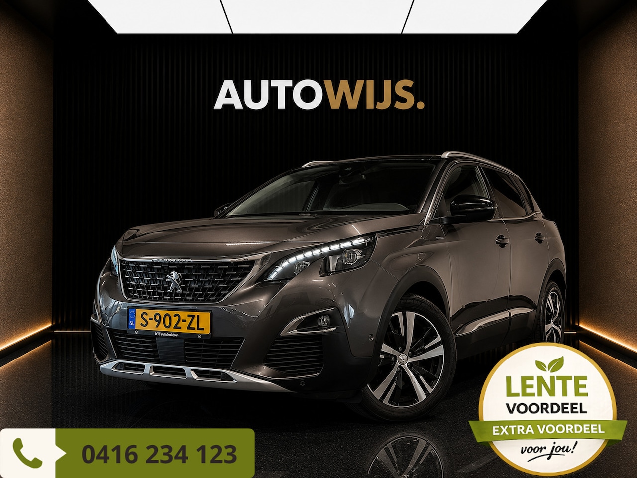 Peugeot 3008 - 1.2 PureTech Première|GT-LINE|AUT|CAMERA|TREKHAAK|D-RIEM VV - AutoWereld.nl