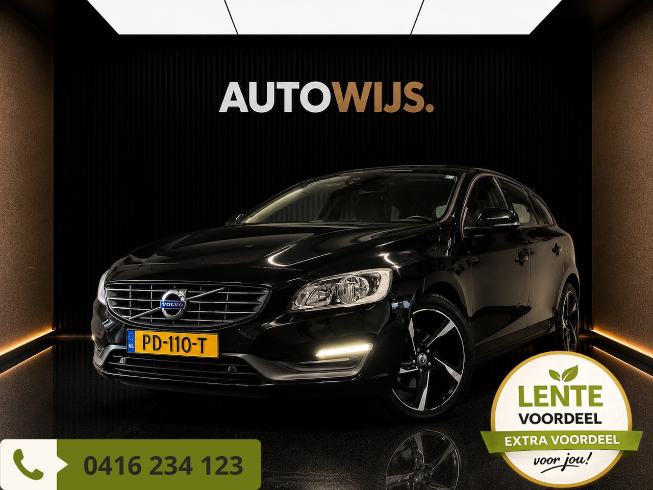 Volvo V60 - 1.6 T3 Momentum|R-DESIGN VELG|CRUISE|NAVI|GOED ONDERHOUDEN - AutoWereld.nl