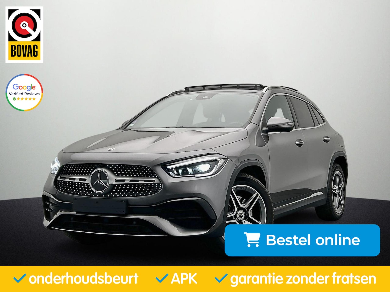 Mercedes-Benz GLA-Klasse - 250 e AMG|Pano|Ambilight|Stoelverw| Ele.klep|Widescreen|MultibeamLED - AutoWereld.nl