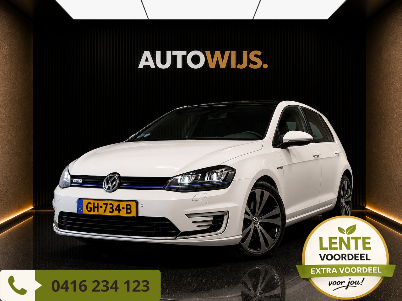 Volkswagen Golf - 1.4 TSI GTE|PANO|NL AUTO|LED|PDC|STOELVERWARM - AutoWereld.nl
