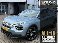 Citroën Ë-C4 - You 50 kWh ALl-INRIJKLAARPRIJS/Camera/Apple Carplay/Airco/Cruise Controle