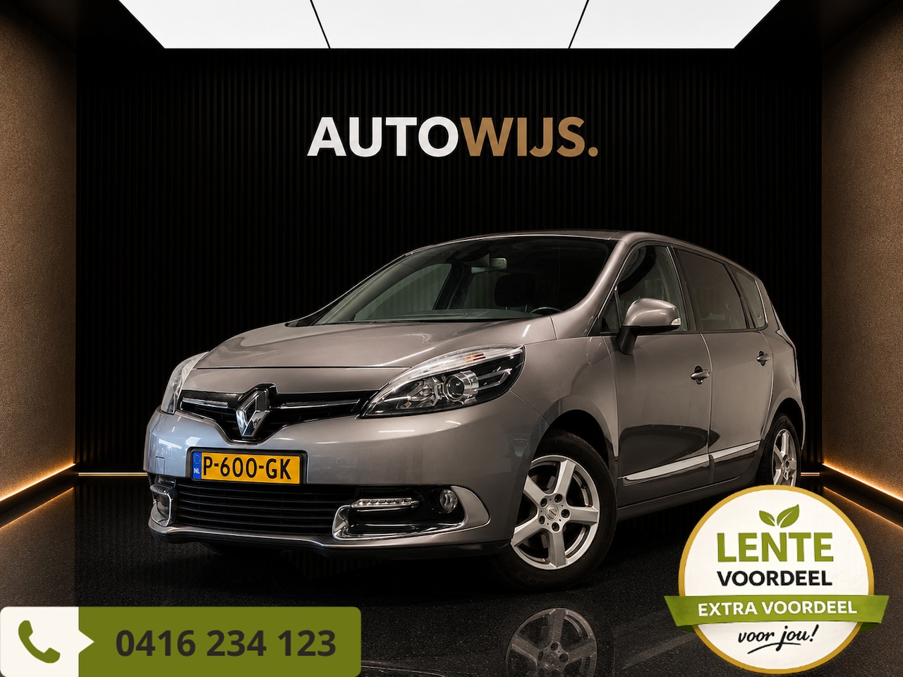 Renault Scénic - 1.5 dCi Bose|TREKHAAK|PDC|HALF LEER|AUT|XENON - AutoWereld.nl