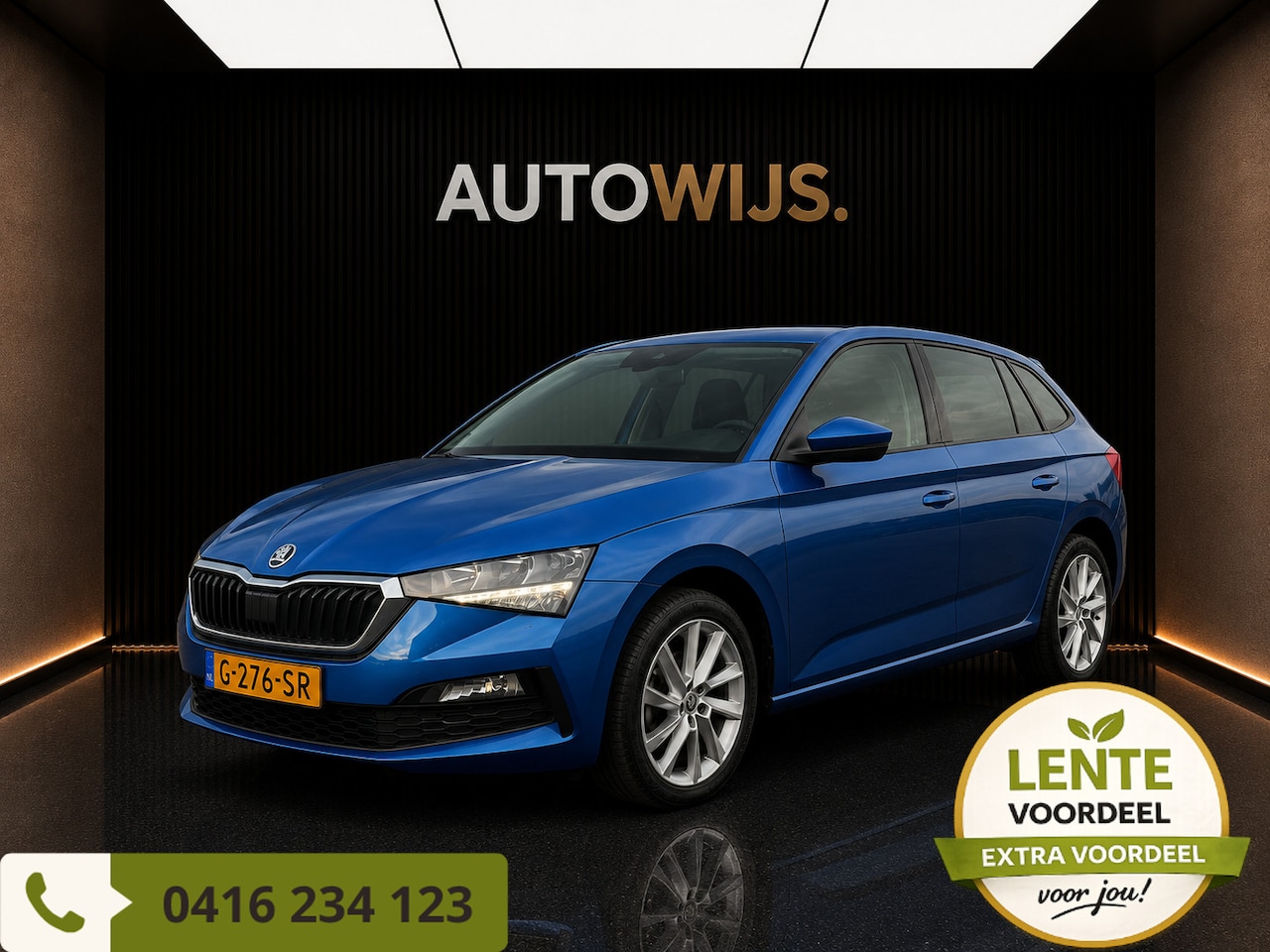 Skoda Scala - 1.0 TSI Style|AUT|DAB+|PDC|LM-VELG|CLIMA|KEYLESS - AutoWereld.nl
