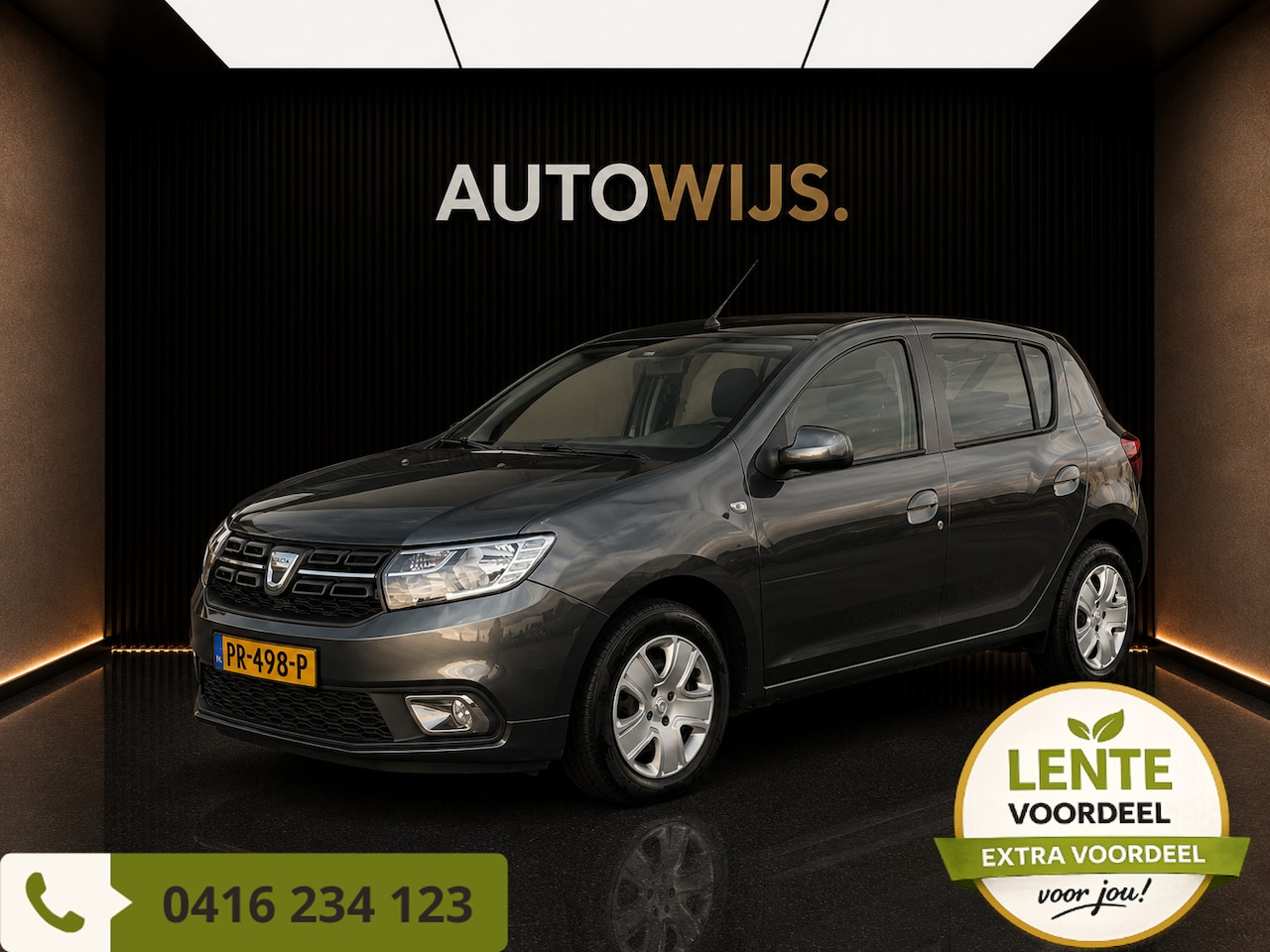 Dacia Sandero - 0.9 TCe Laureate|AUTOMAAT|NAVI|AIRCO|5-DEU - AutoWereld.nl