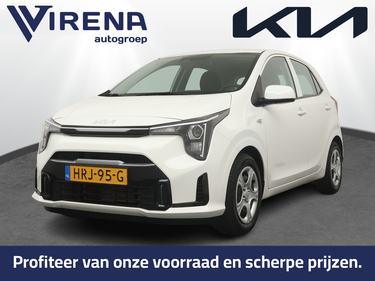 Kia Picanto - 1.0 DPI DynamicLine - Airco- Cruise Control - DAB - Navigatie -Apple Carplay/Android Auto - AutoWereld.nl