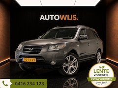 Hyundai Santa Fe - 2.7i V6 4WD Style|TREKHAAK|PANO|LEDER|STOELVERW|GOED ONDERHOUDEN