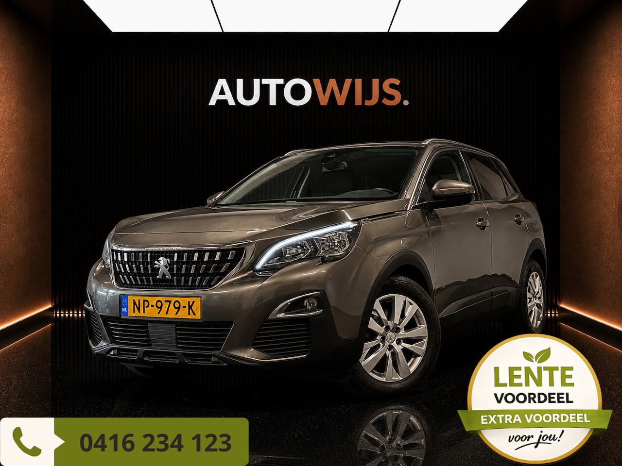 Peugeot 3008 - 1.2 PureTech Active|D-RIEM VV|CARPLAY|NL-AUTO|CRUISE - AutoWereld.nl