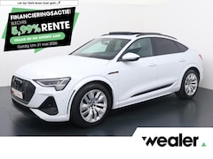 Audi e-tron Sportback - S quattro 95 kWh | 503 PK | SoH 100% | Trekhaak | Panoramadak | Top View 360° | Head-up di