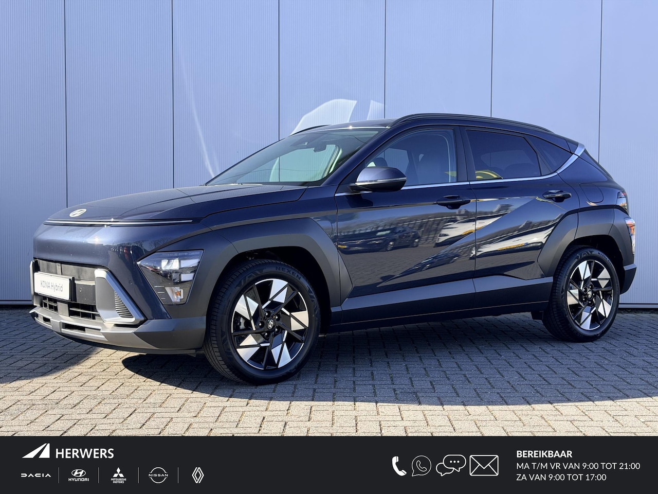 Hyundai Kona - 1.6 GDI HEV Comfort Smart / Fabrieksgarantie tot 1-2030 / Stuur- & Stoelverwarming / Adapt - AutoWereld.nl
