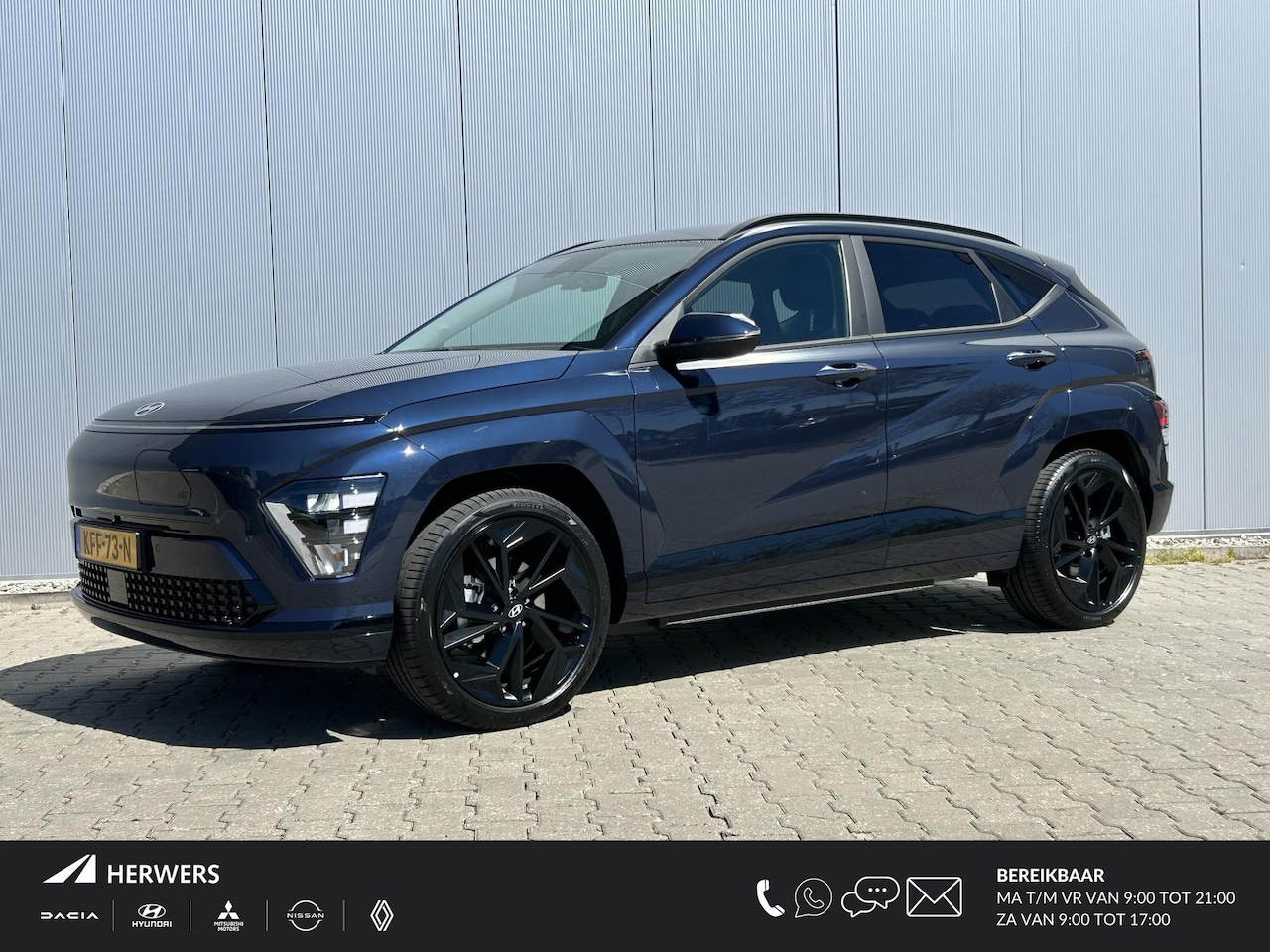 Hyundai Kona - Long Range Pure Edition 64.8 kWh / 20 Inch Lichtmetalen Velgen / Navigatie / Cruise Contro - AutoWereld.nl