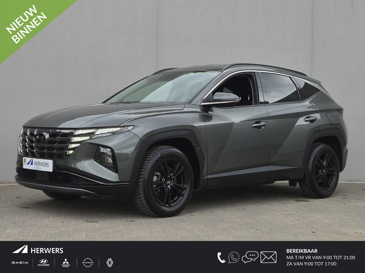Hyundai Tucson - 1.6 T-GDI HEV Comfort Smart / Fabrieksgarantie tot 03-2027 / Dealer onderhouden / Trekhaak - AutoWereld.nl