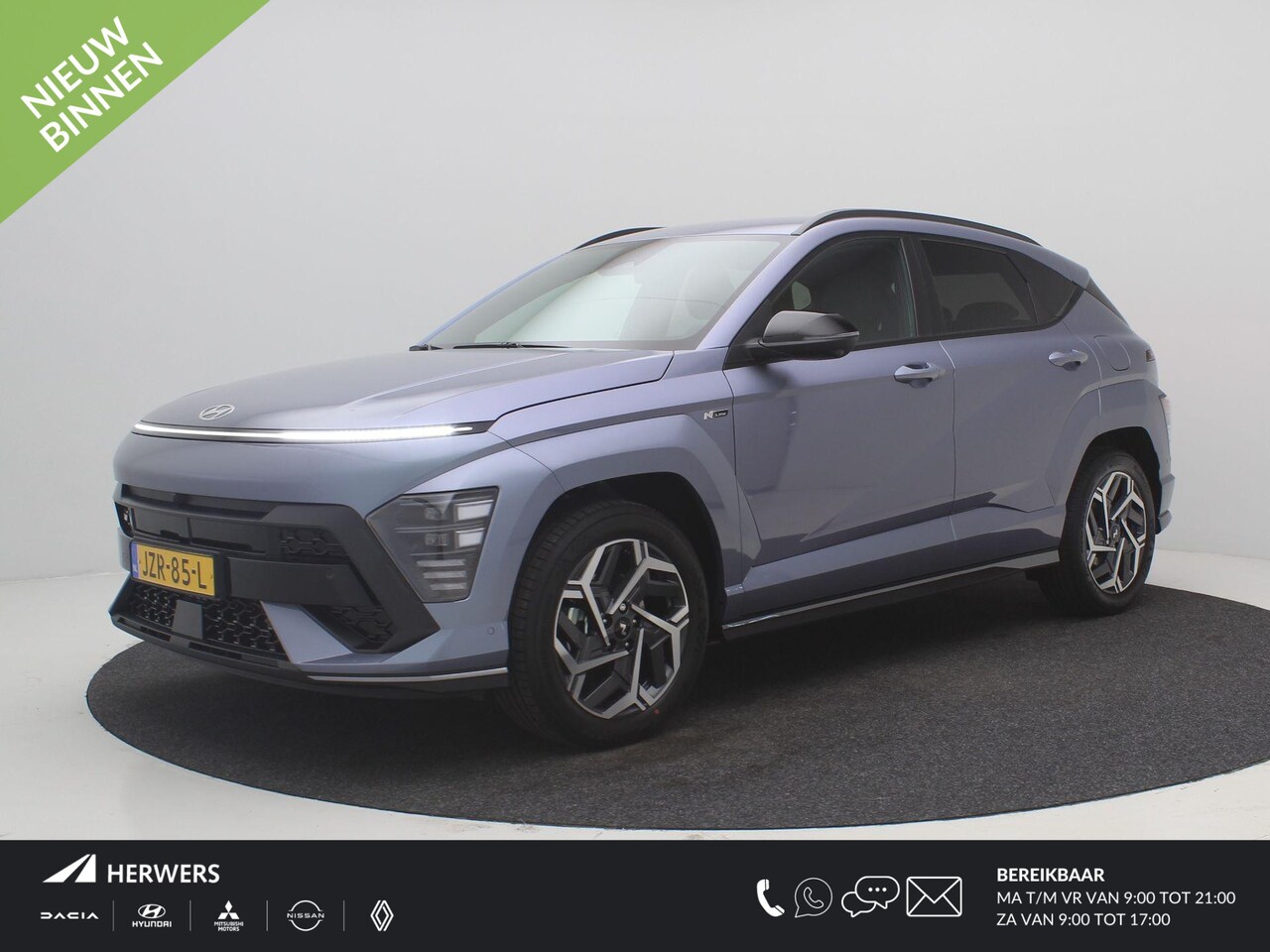 Hyundai Kona - 1.6 GDI HEV N Line / N-Line interieur & Exterieur / Leer-Alcantara / Adaptieve Cruise Cont - AutoWereld.nl