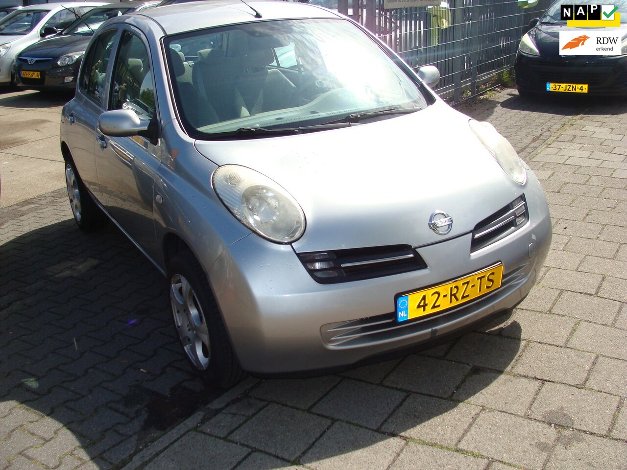 Nissan Micra - 1.2 Acenta st bekr airco 5 drs nap apk - AutoWereld.nl