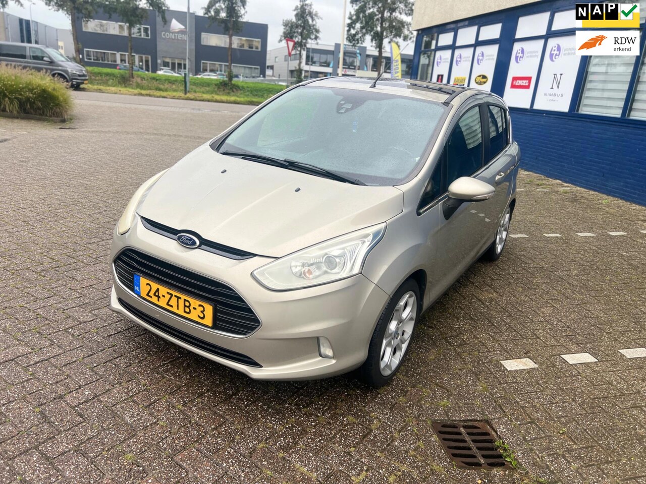 Ford B-Max - 1.0 EcoBoost Titanium(( NIEUWE DISTRIBUTIE/APK NIEUW/GROOT BEURT GEHAD ))) - AutoWereld.nl