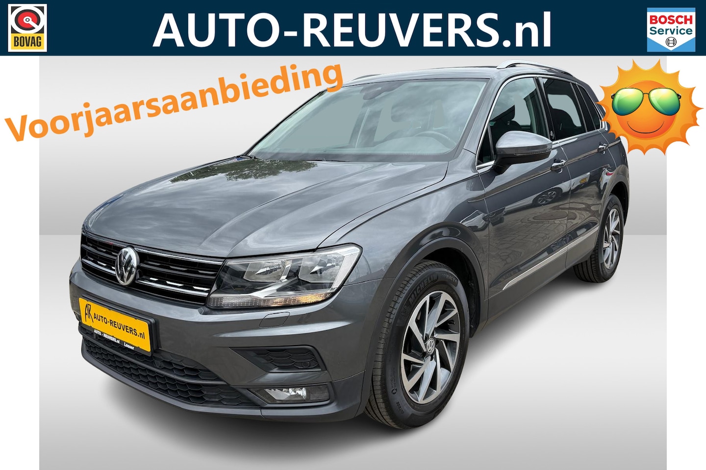 Volkswagen Tiguan - 1.4 TSI Sound / Navi / CarPlay / ACC / Trekhaak - AutoWereld.nl