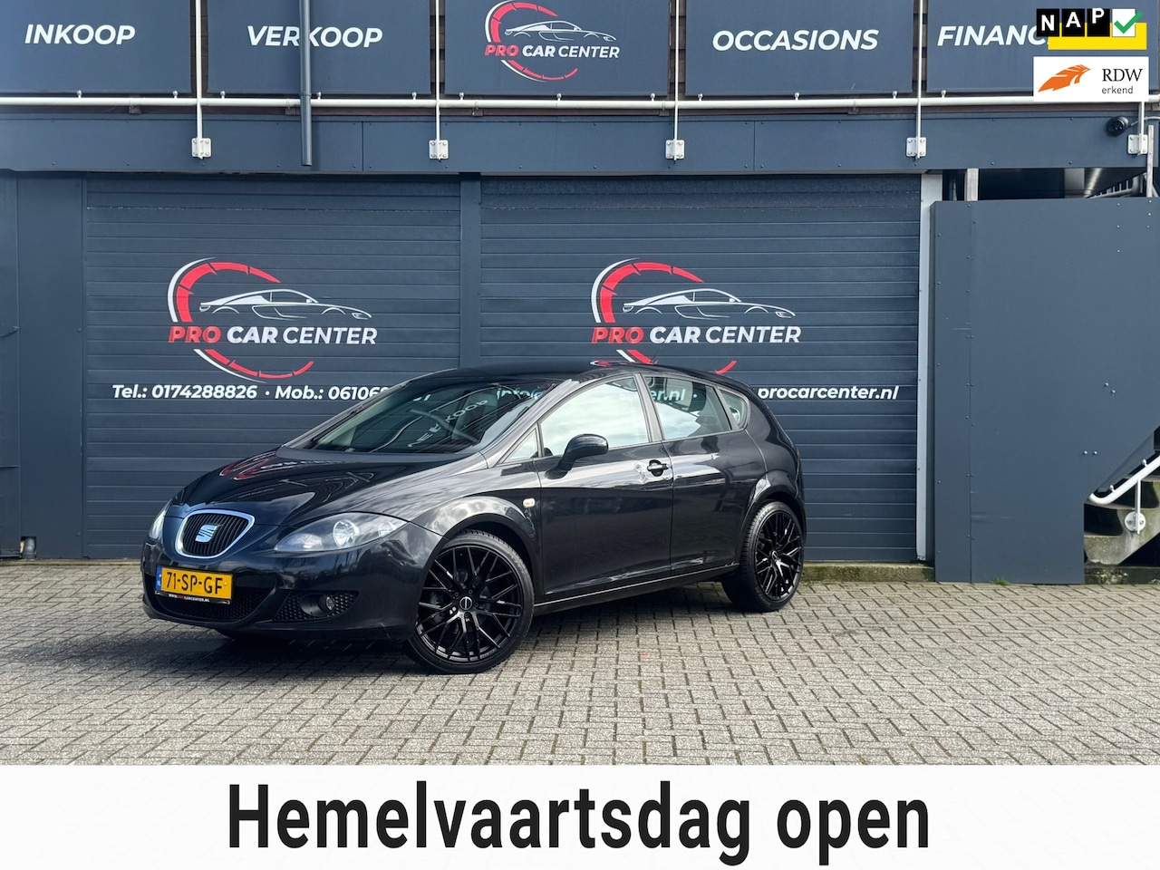SEAT Leon - 2.0 FSI Stylance CLIMATE|CRUISE|CARPLAY|EL.RAMEN|NAP|APK|LMV - AutoWereld.nl