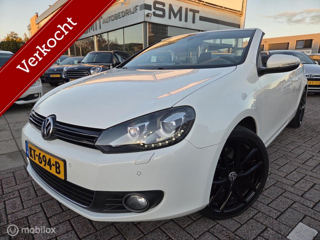 Volkswagen Golf Cabriolet - 1.4 TSI 160PK Highline NW Ketting/Led - AutoWereld.nl