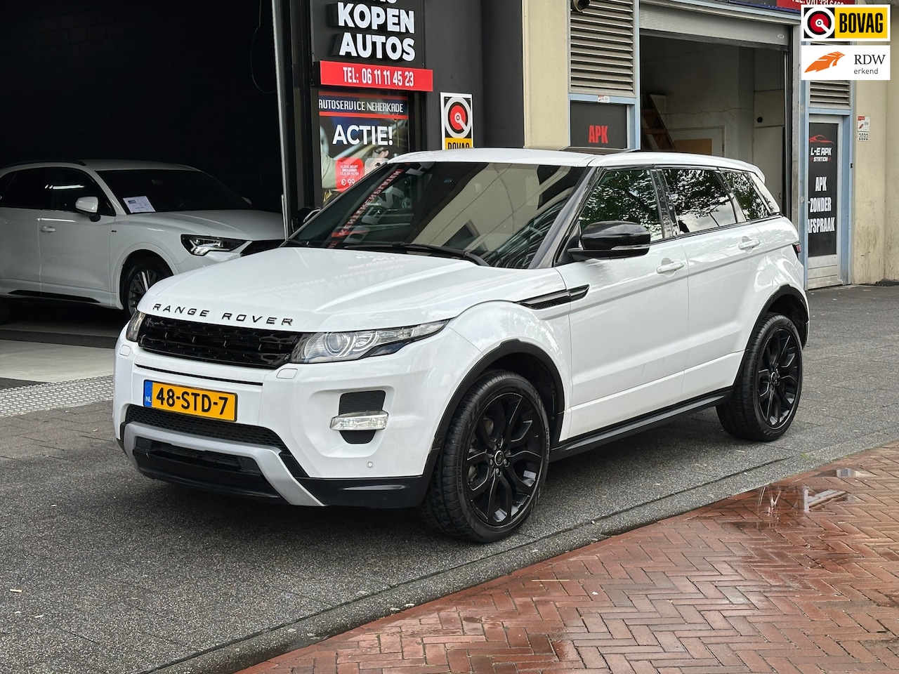 Land Rover Range Rover Evoque - 2.2 SD4 4WD Aut Leer Navi Clima Camera Pano PDC - AutoWereld.nl