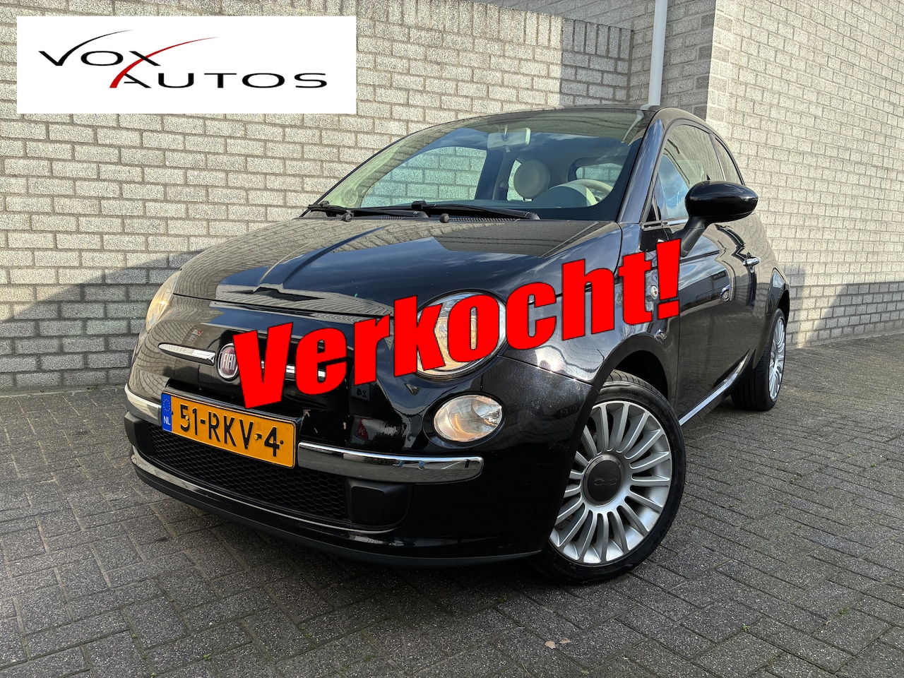 Fiat 500 - 1.2 Lounge Automaat, Nieuwe Distributie/Banden! - AutoWereld.nl
