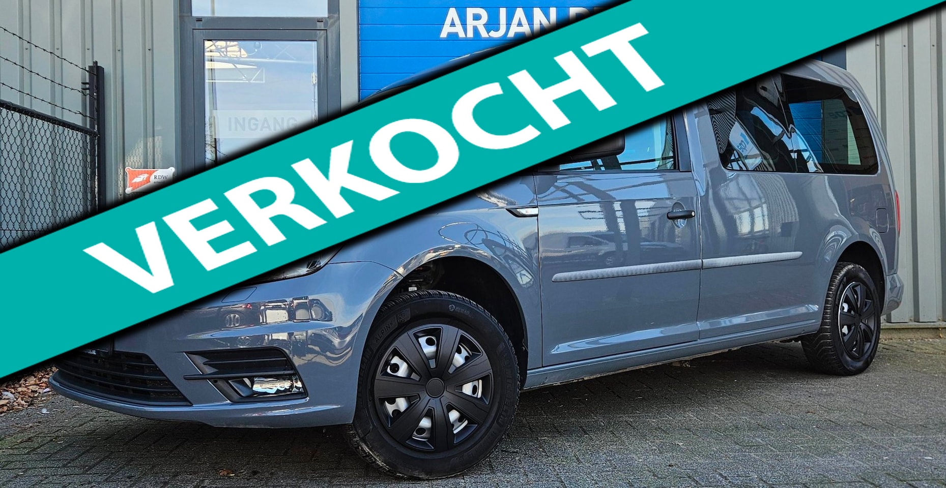 Volkswagen Caddy Maxi - 1.0 TSI Airco Cruise PDC Trekhaak Bleutooth - AutoWereld.nl