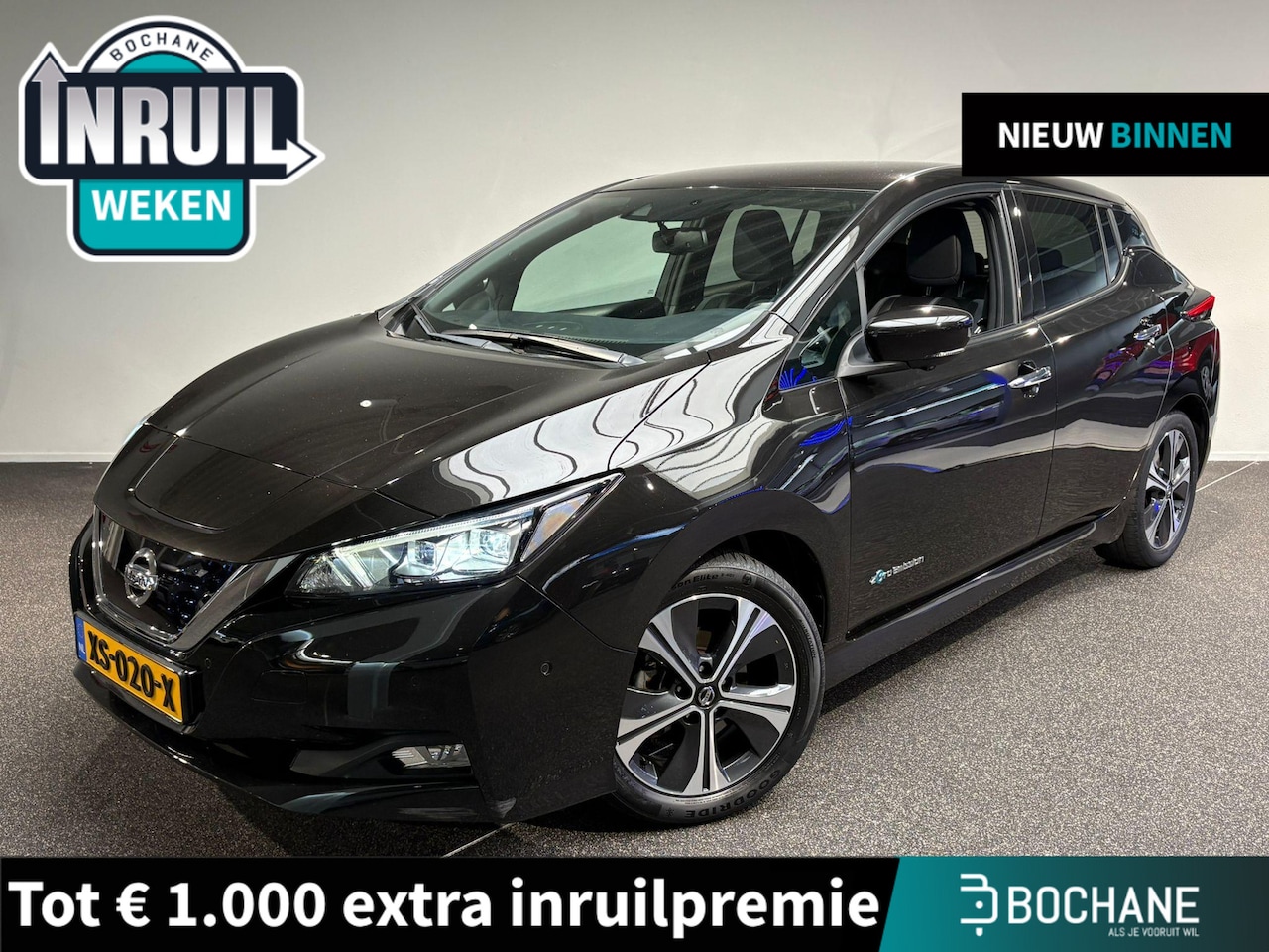 Nissan LEAF - Tekna 40 kWh | 360 graden Camera | Navigatie | Stoel en Stuurwiel verwarming | Adaptive Cr - AutoWereld.nl