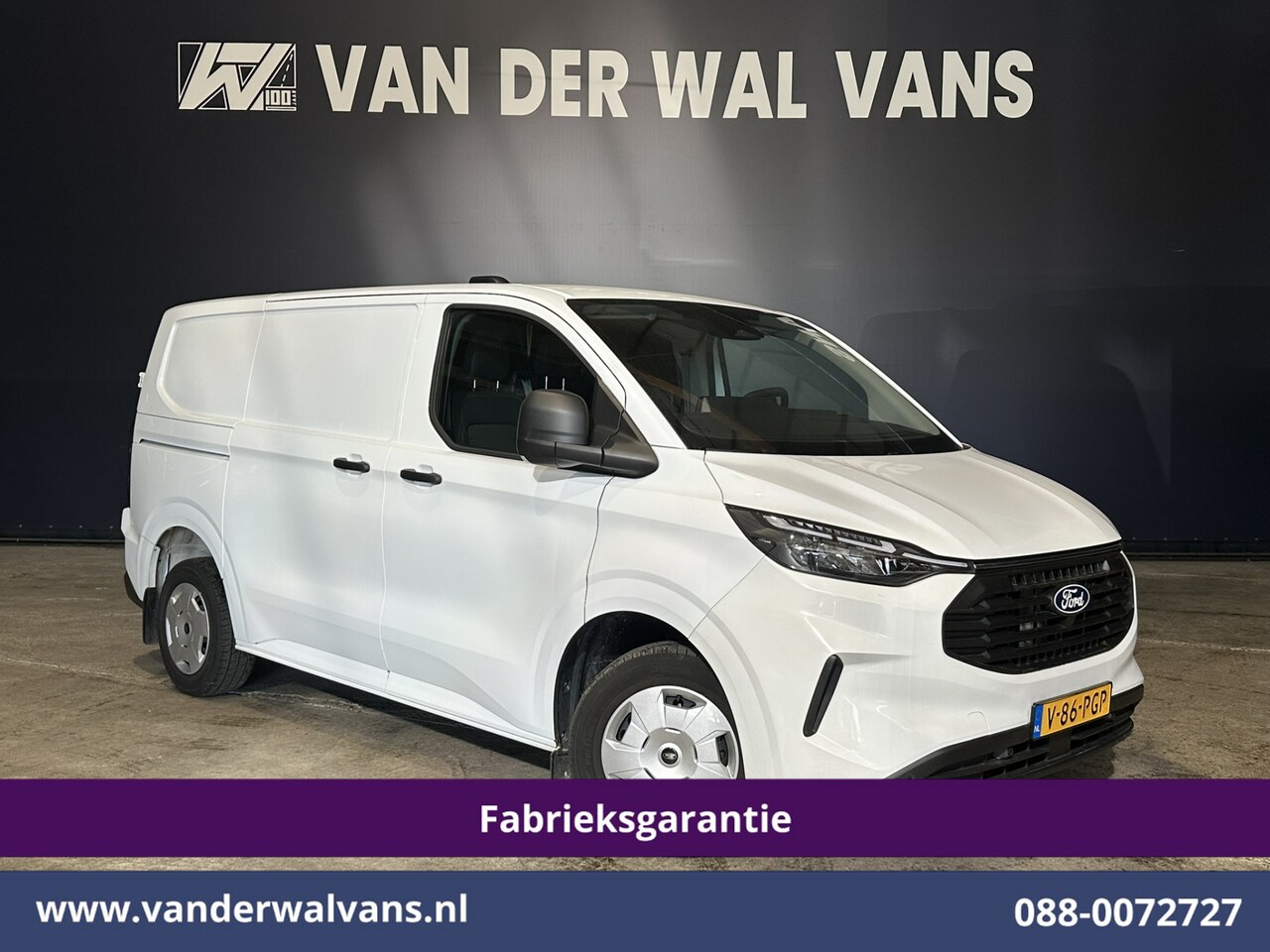 Ford Transit Custom - 2.0 TDCI 111pk L1H1 Fabrieksgarantie Euro6 Airco | Camera | LED | Apple Carplay | Cruiseco - AutoWereld.nl