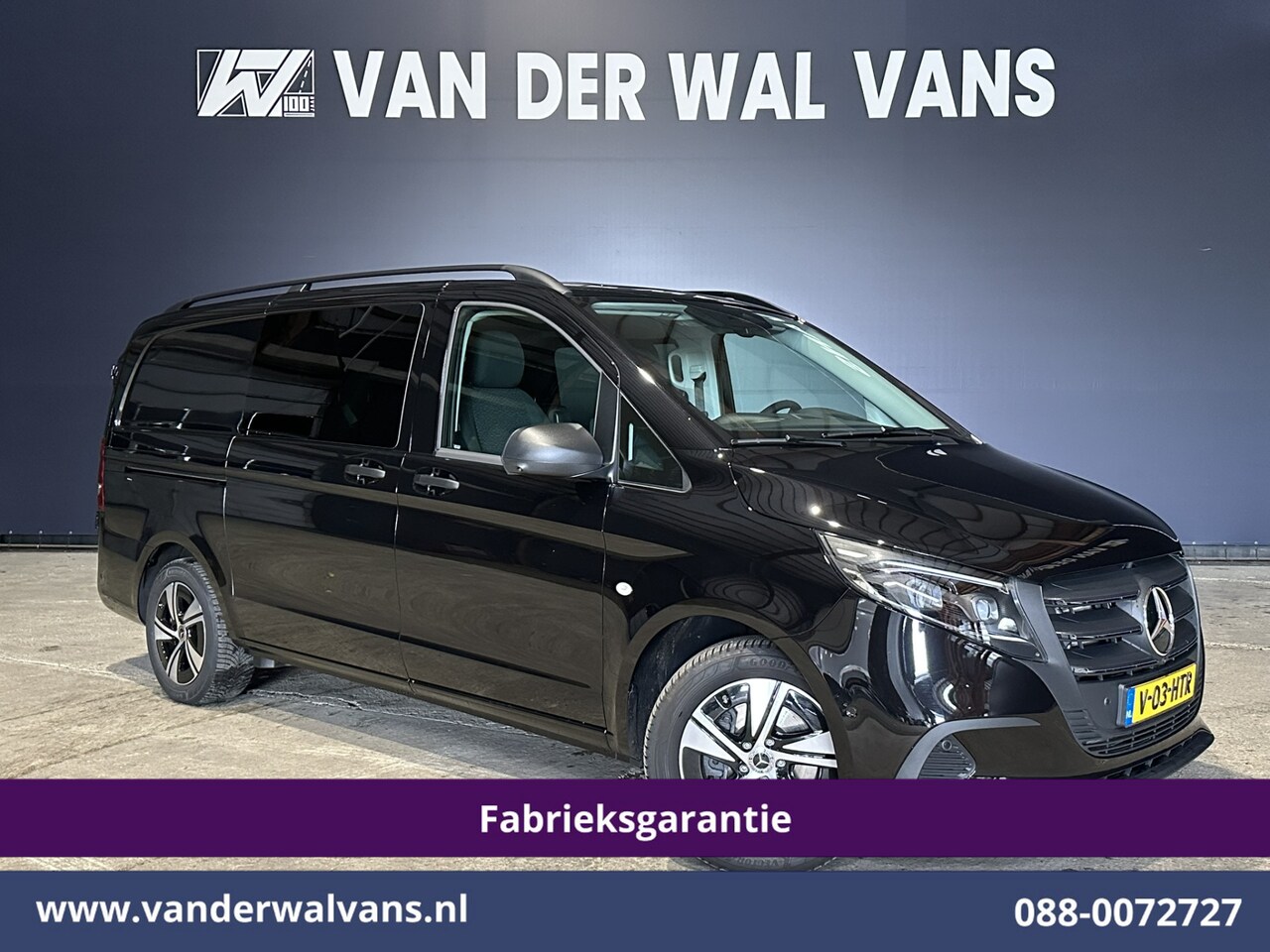 Mercedes-Benz Vito - 116 CDI 164pk 9G-Tronic Automaat L2H1 Dubbele Cabine Fabrieksgarantie Euro6 Airco | 5-Zits - AutoWereld.nl