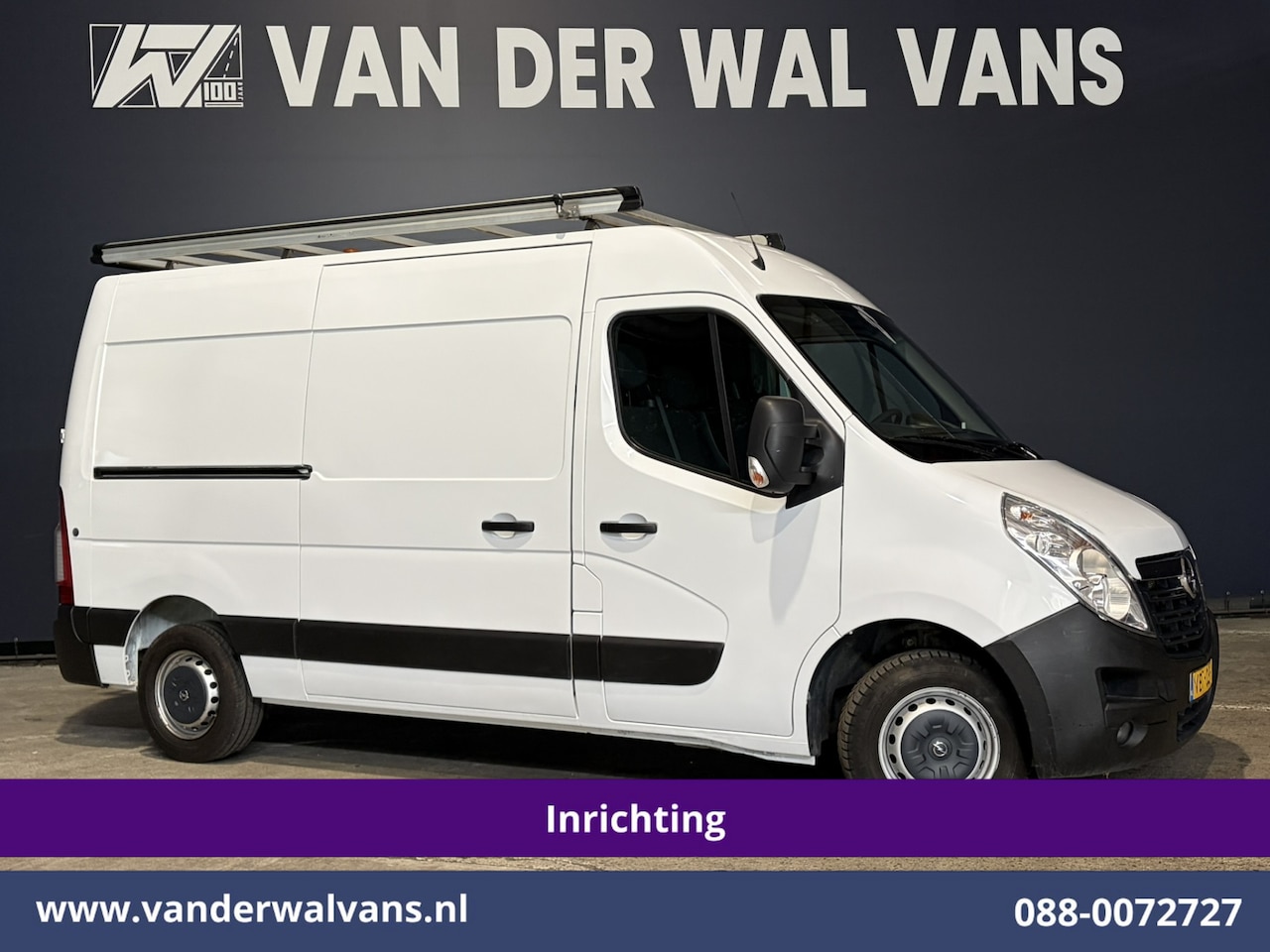 Opel Movano - 2.3 CDTI 146pk L2H2 Inrichting Euro6 Airco | Imperiaal | Camera | Navigatie | 2500kg Trekh - AutoWereld.nl