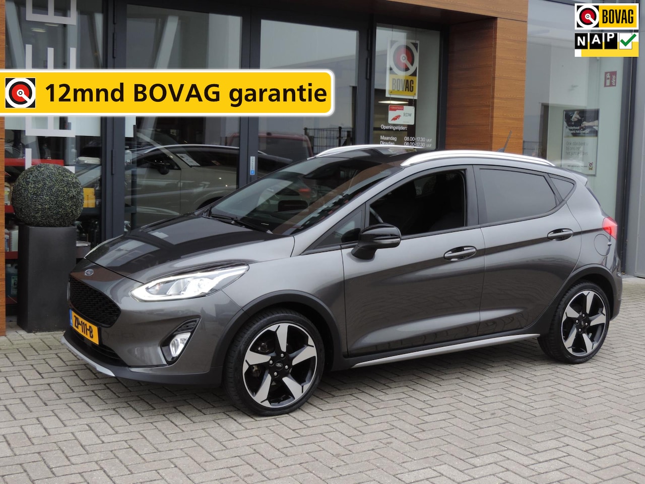Ford Fiesta - 1.0-T Active | ECC | Winterpack | PDC | CarPlay | B&O | 17” Allseason | Priv.glas | Adapt. - AutoWereld.nl