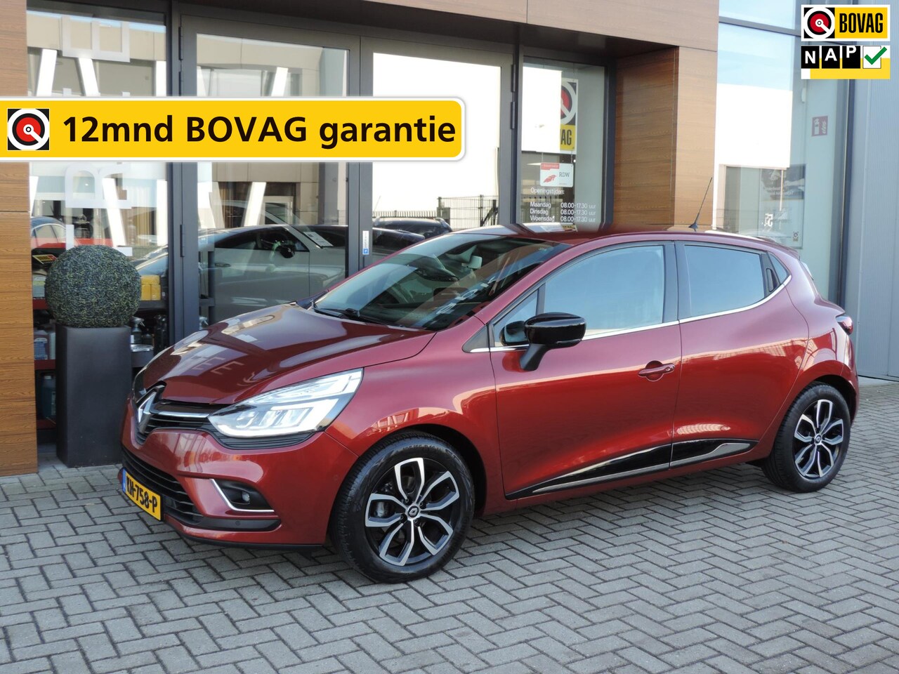 Renault Clio - 0.9 TCe Intens | Bose | LED kopl | Camera | Halfleer | Cruise contr | Navi | ECC | PDC v+a - AutoWereld.nl