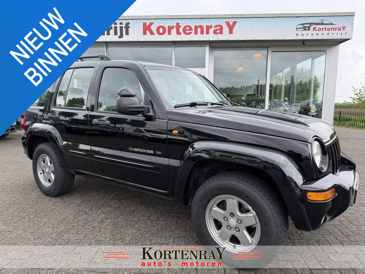 Jeep Cherokee - 3.7i V6 Renegade i,z,g,s NAP,met een mooie km stand, en origineel Nederlandse auto! - AutoWereld.nl