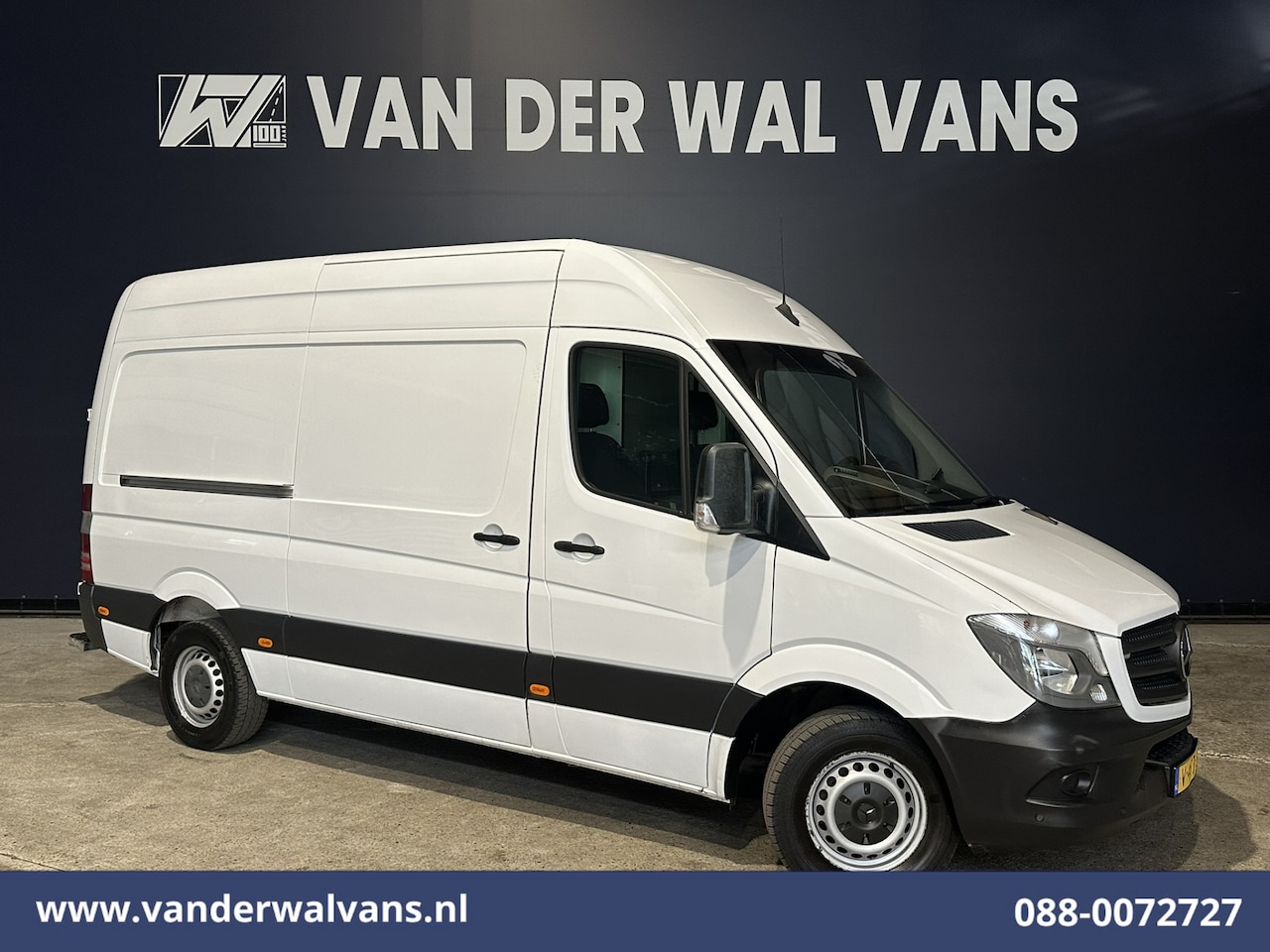 Mercedes-Benz Sprinter - 316 CDI 163pk 2800kg Trekhaak L2H2 Euro6 Airco | Cruisecontrol Parkeersensoren, multifunct - AutoWereld.nl