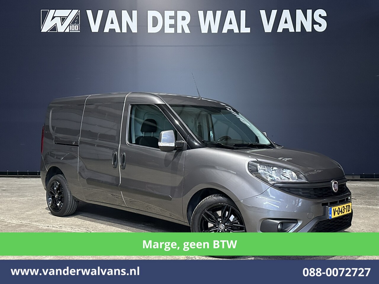 Fiat Doblò Cargo - 1.6 MJ**MARGE, Geen BTW** 105pk L2H1 Maxi SX Euro6 Airco | Navigatie | Lichtmetalen Velgen - AutoWereld.nl