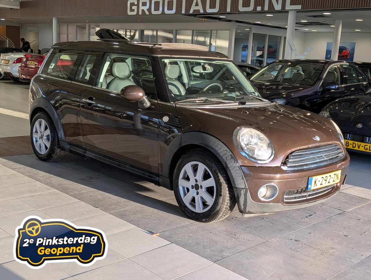 MINI Clubman - Mini 1.6 Cooper Panoramadak, Airco, Stuurbekrachtiging - AutoWereld.nl
