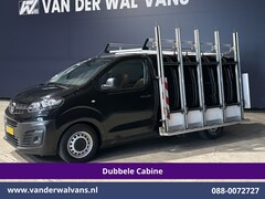 Opel Vivaro - 2.0 CDTI 123pk L3H1 Glasresteel Dubbele cabine Euro6 Airco | 5-Zits | Camera | Navigatie |