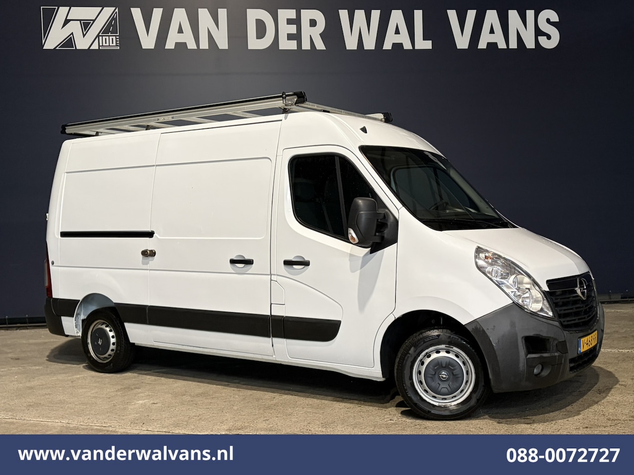 Opel Movano - 2.3 CDTI 145pk L2H2 Euro6 Airco | Imperiaal | Trap | Camera | Navigatie | 2500kg Trekhaak - AutoWereld.nl