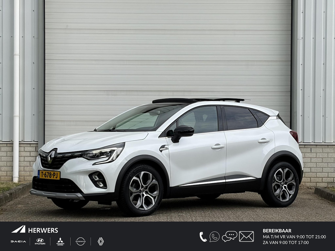 Renault Captur - 1.3 TCe 155 Intens / Schuif - Kanteldak / Apple Carplay / Android Auto / - AutoWereld.nl