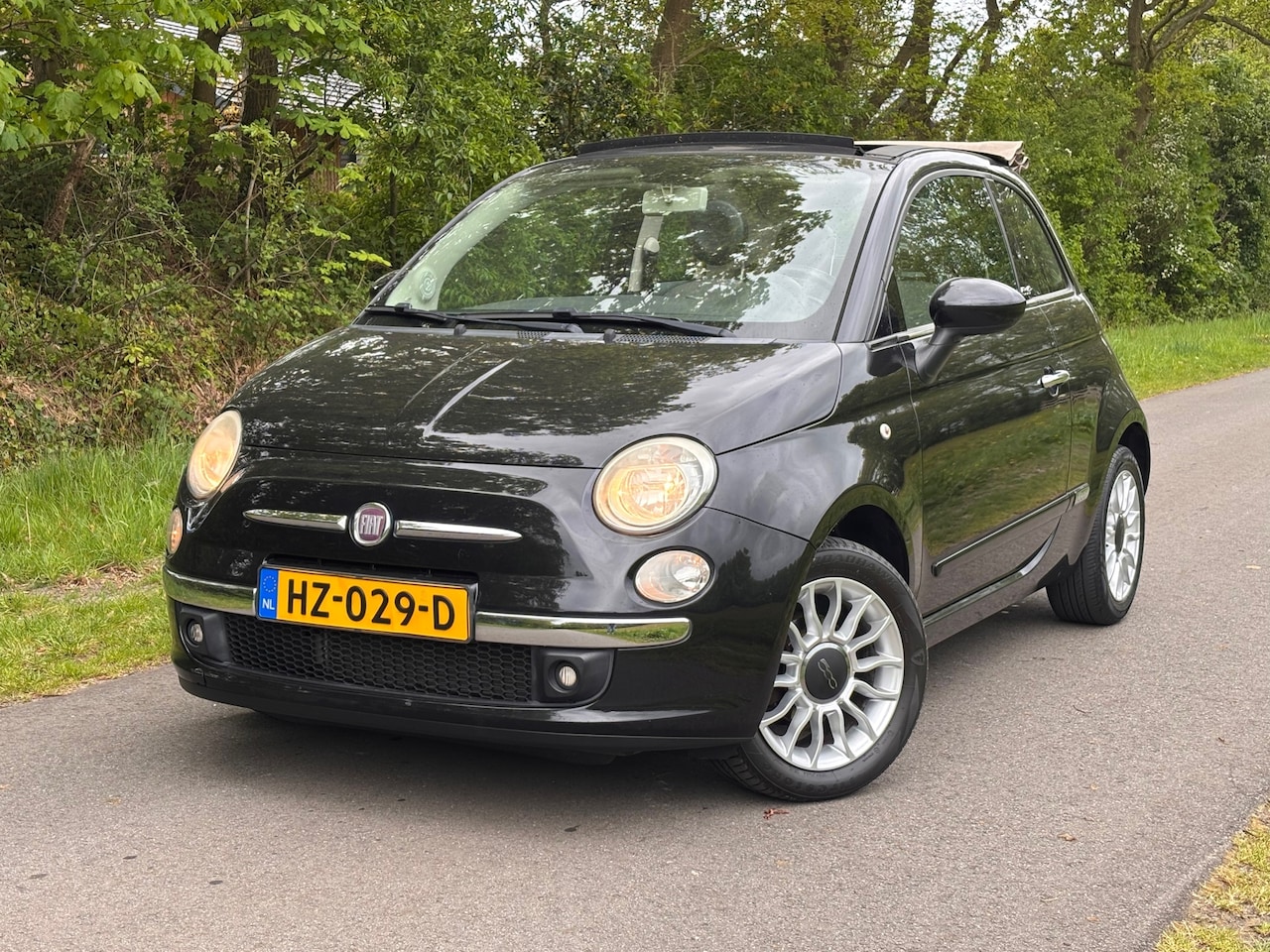 Fiat 500 C - 1.2 Lounge Airco Cabriolet! - AutoWereld.nl