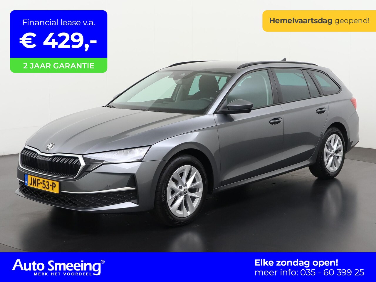 Skoda Octavia Combi - 1.5 TSI MHEV Business Edition | Elek. Achterklep | Camera | Digital Cockpit | Stoelverwarm - AutoWereld.nl