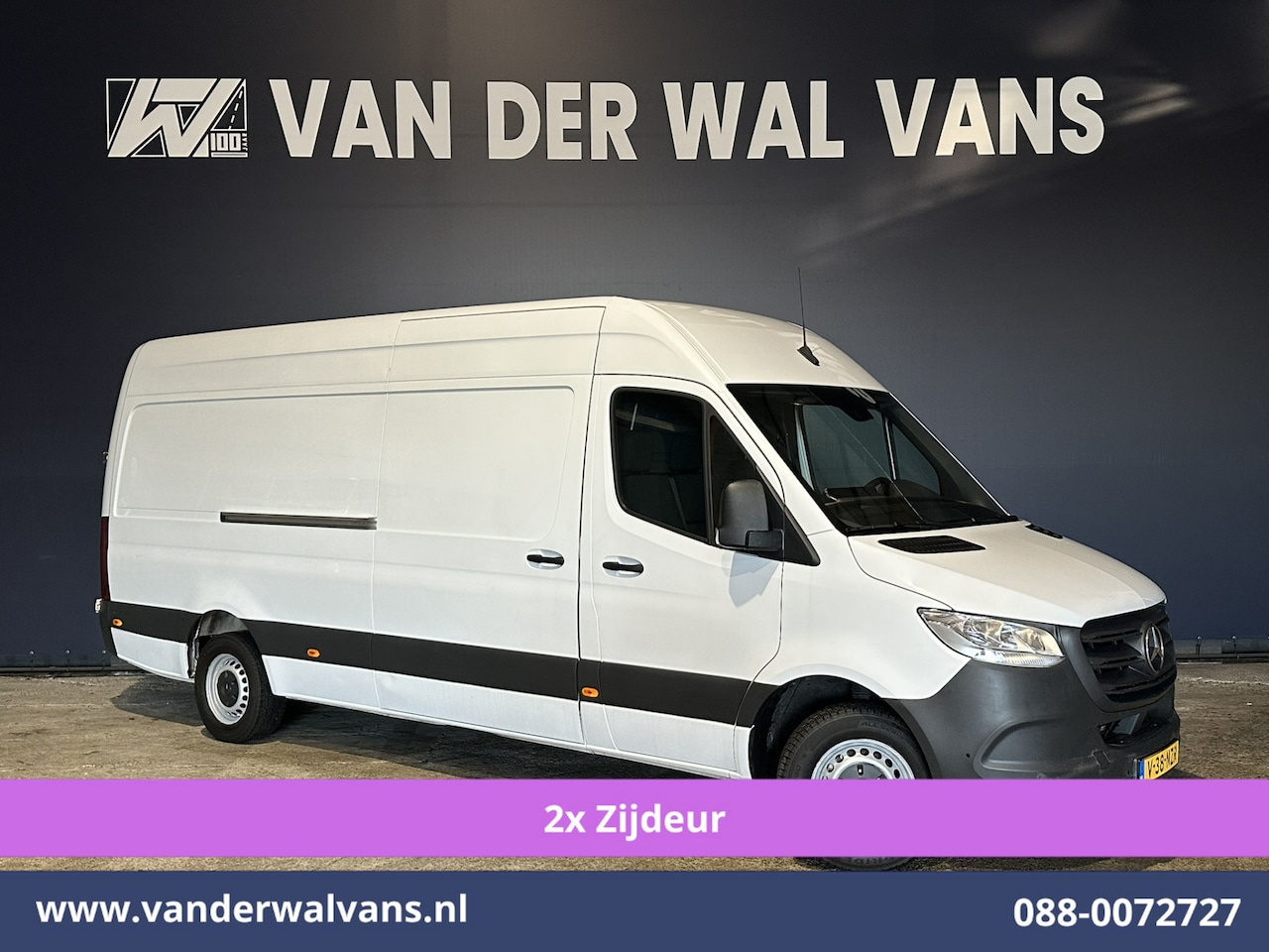 Mercedes-Benz Sprinter - 316 CDI 164pk L3H2 Euro6 Airco | 2x Zijdeur | Camera | Apple Carplay | Chauffeursstoel And - AutoWereld.nl