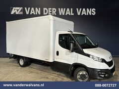 Iveco Daily - 35C16H 157pk Dubbel Lucht Bakwagen 4.35m lang Laadklep Euro6 Airco | 980kg laadvermogen Bi