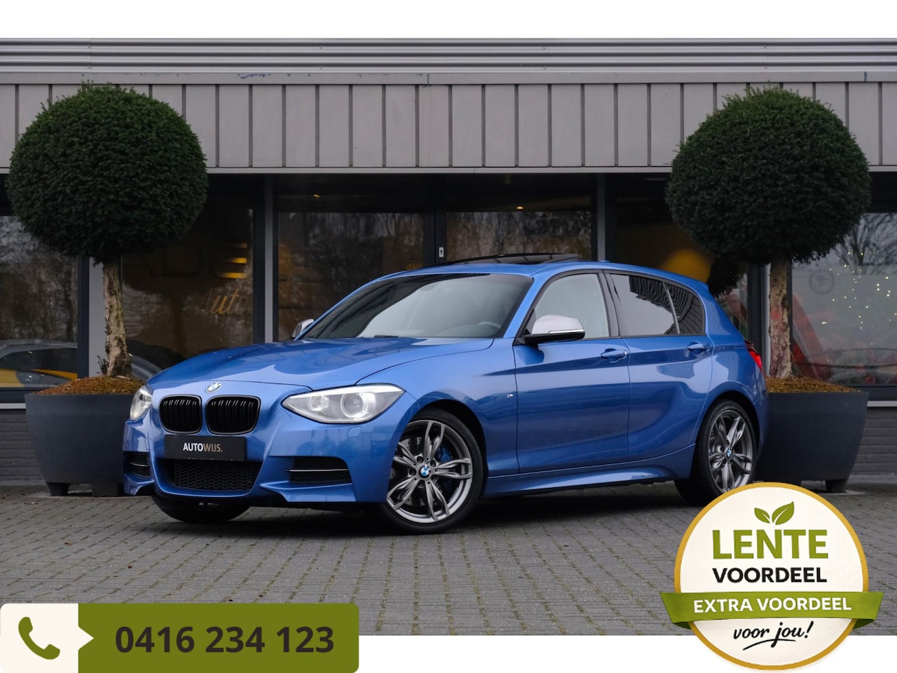 BMW 1-serie - M135i xDrive Executive|Pano|Leder|H&K|Xenon - AutoWereld.nl