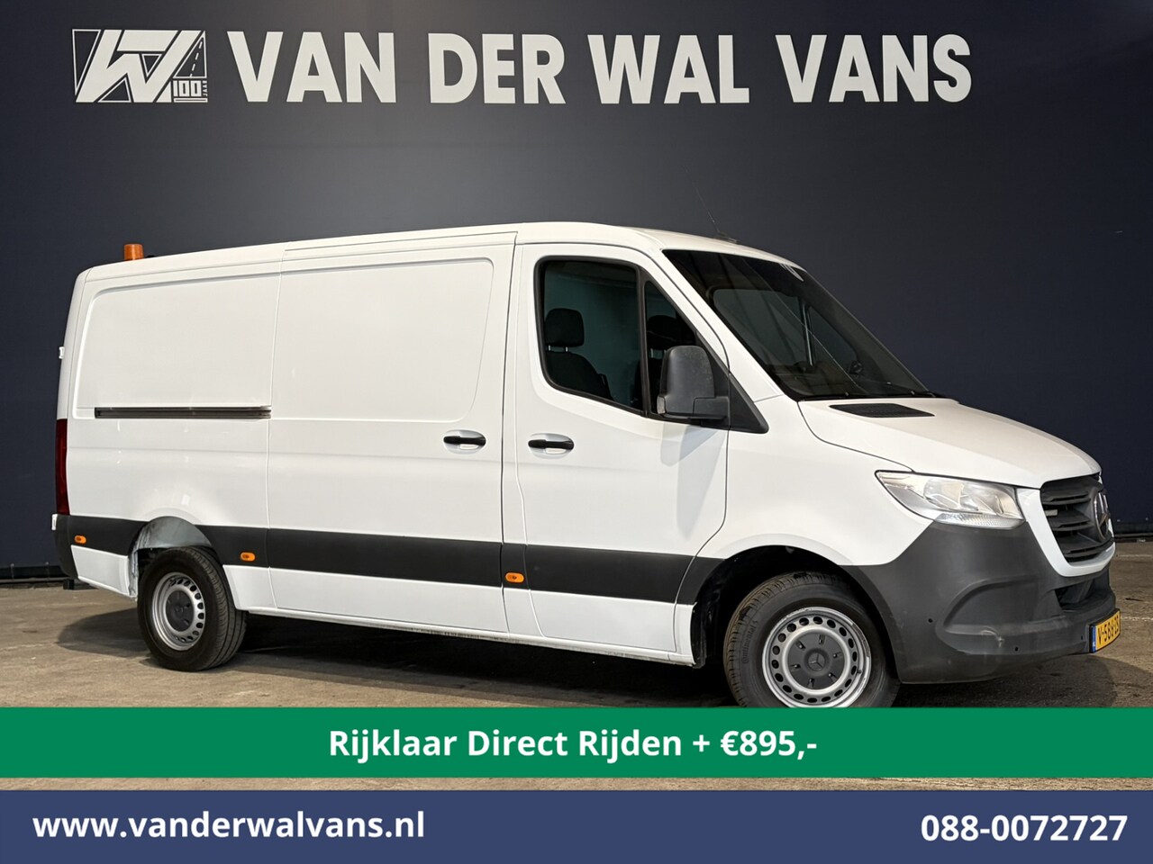 Mercedes-Benz Sprinter - 316 CDI 164pk 3500kg Trekhaak * Rijklaar direct rijden * L2H1 Inrichting Euro6 Airco | Cam - AutoWereld.nl