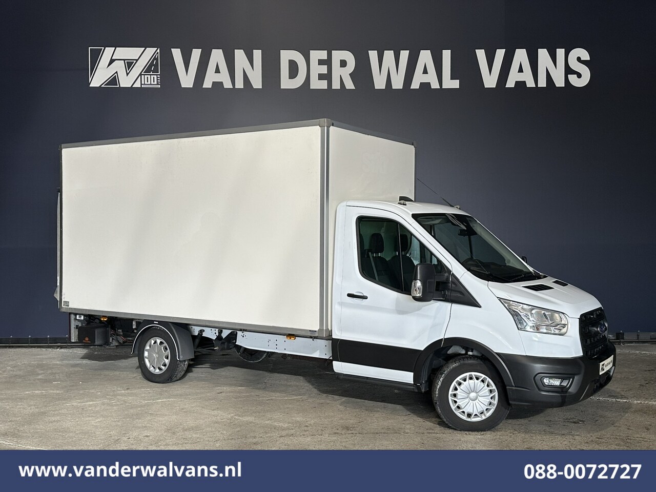 Ford Transit - 2.0 TDCI 130pk Bakwagen Laadklep Euro6 Airco | Cruisecontrol | 1475kg laadvermogen Verwarm - AutoWereld.nl